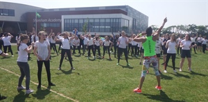 Shoreham Academy girls take part in sport event at London Olympic Park