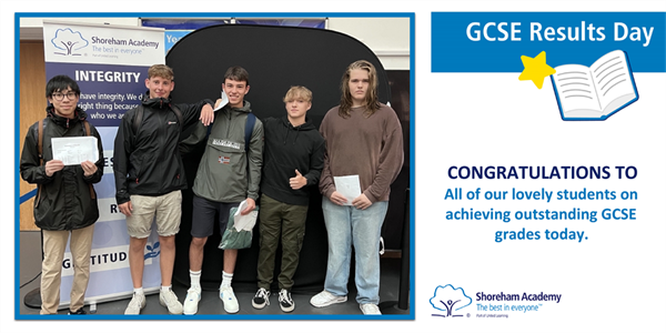 GCSE JOY FOR SHOREHAM ACADEMY YEAR 11S